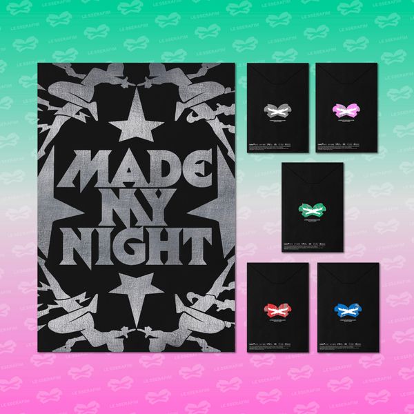 LE SSERAFIM 2ND SINGLE ALBUM 'MADE MY NIGHT' (COMPACT VER.)