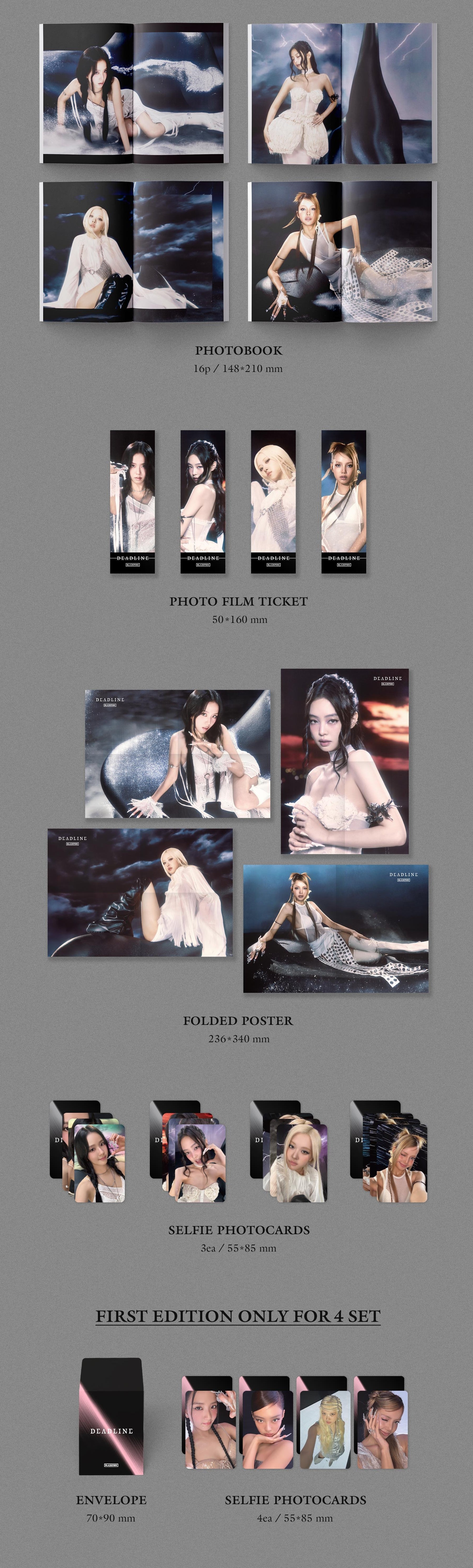 BLACKPINK 3RD MINI ALBUM [DEADLINE] (SILVER VER.)