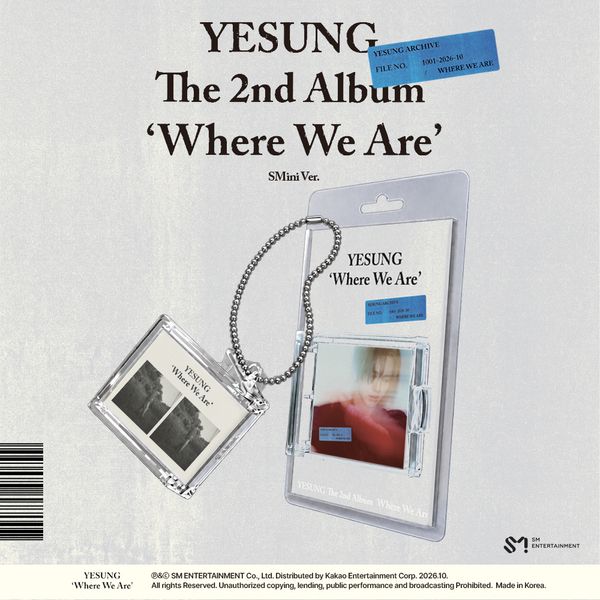 YESUNG THE 2ND ALBUM [WHERE WE ARE] (SMINI VER.) (SMART ALBUM)