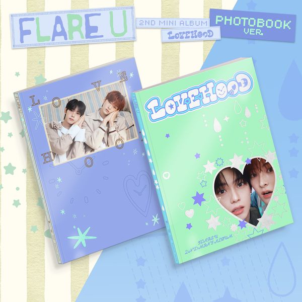 FLARE U 2ND MINI ALBUM [LOVEHOOD] (PHOTOBOOK VER.)