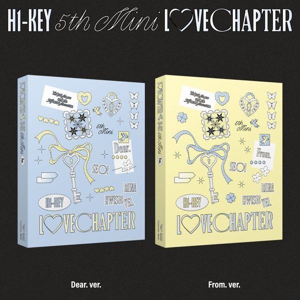H1-KEY 5TH MINI ALBUM [LOVECHAPTER] (FORM / DEAR VER.)