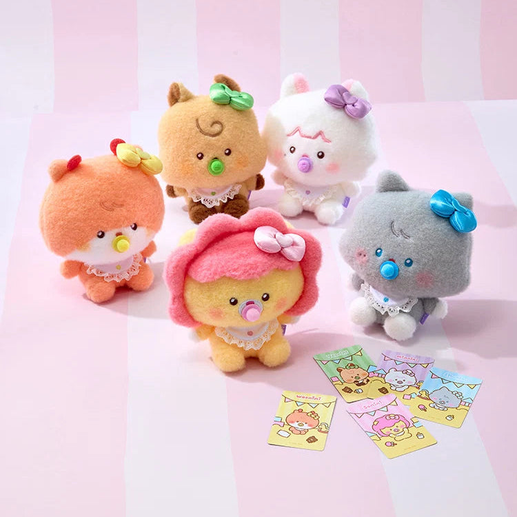I-DLE X LINE FRIENDS MININI BABY SITTING PLUSH