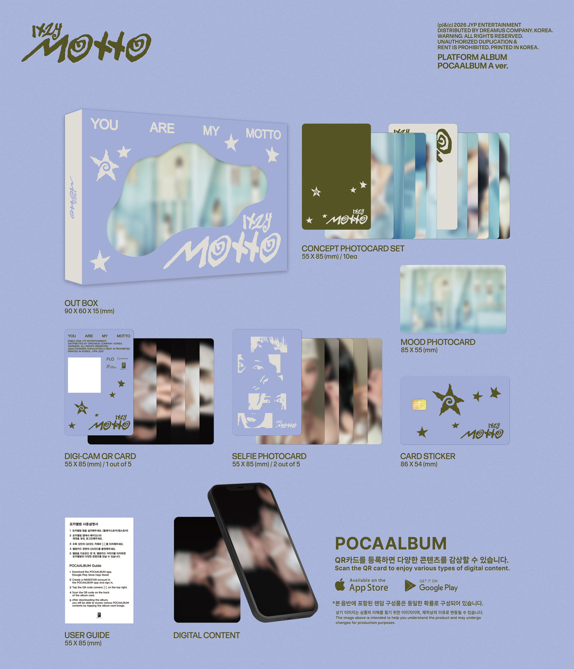 ITZY 12TH MINI ALBUM [MOTTO] (POCAALBUM VER.)