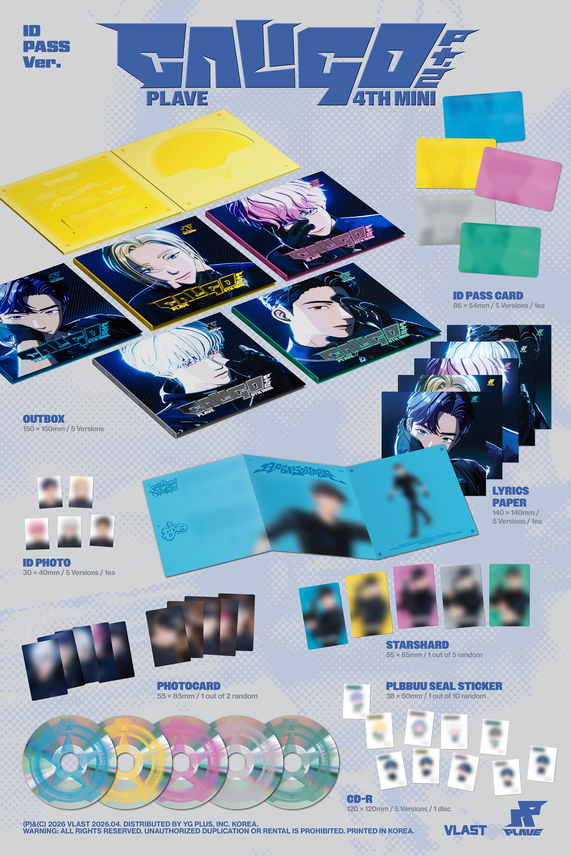 PLAVE 4TH MINI ALBUM [CALIGO PT.2] (ID PASS VER.)