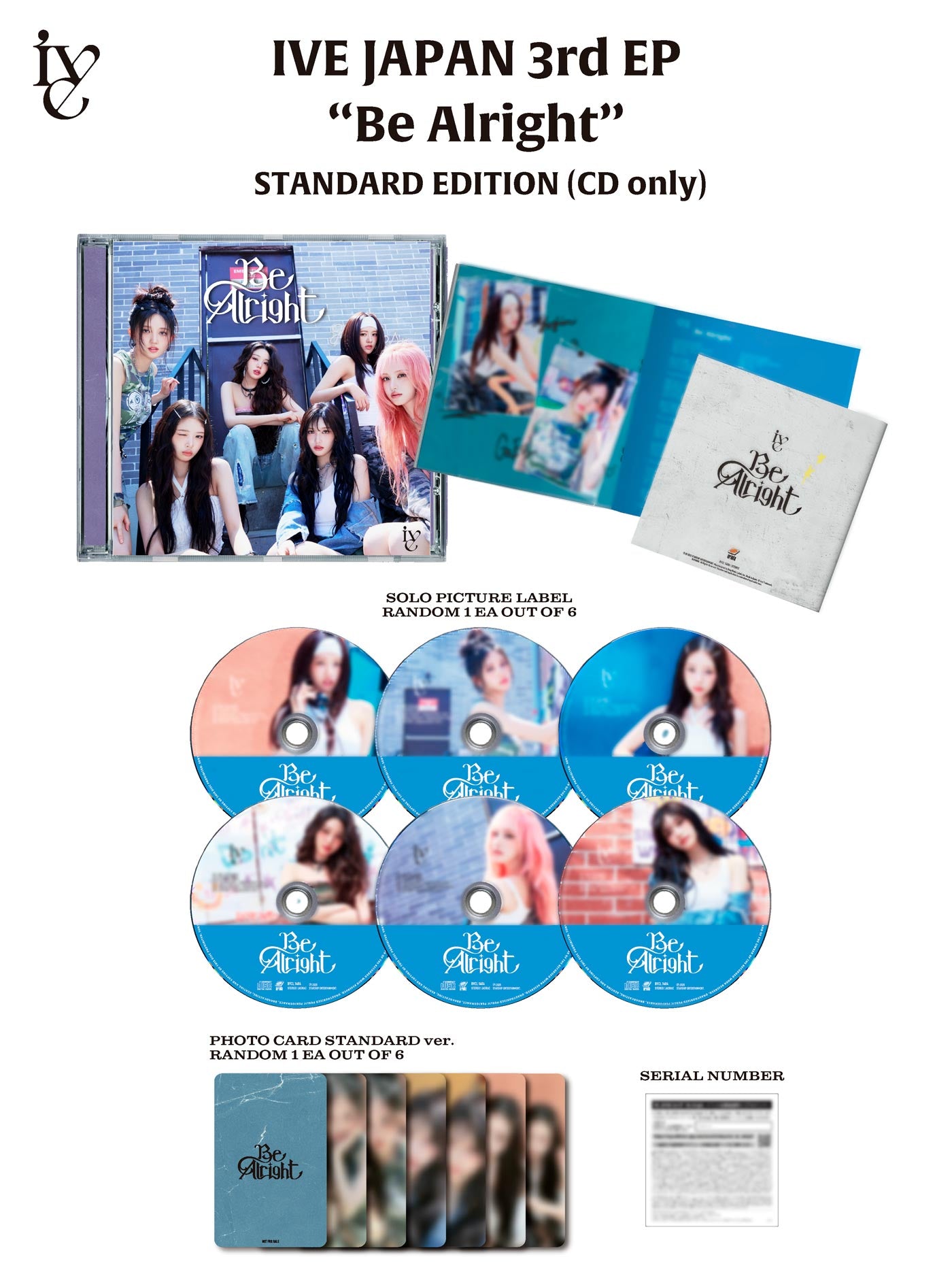 IVE JAPAN 3RD EP ALBUM BE ALRIGHT