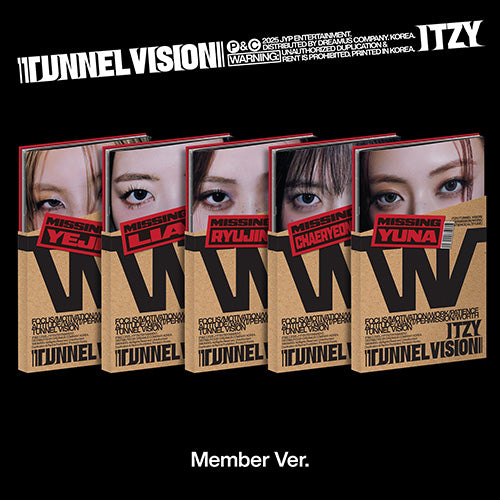 ITZY 11TH MINI ALBUM [TUNNEL VISION] (MEMBER VER.)