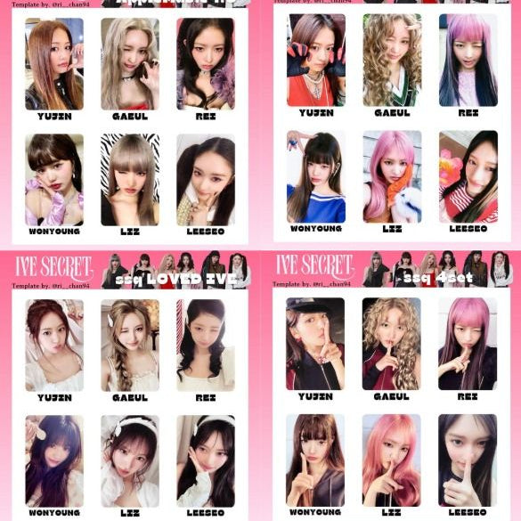 [單買特典卡!!] IVE IVE SECRET 專輯 小卡 特典卡 專卡 幸運卡 簽售卡 WONYOUNG LIZ REI YUJIN LEESEO GAEUL 小卡