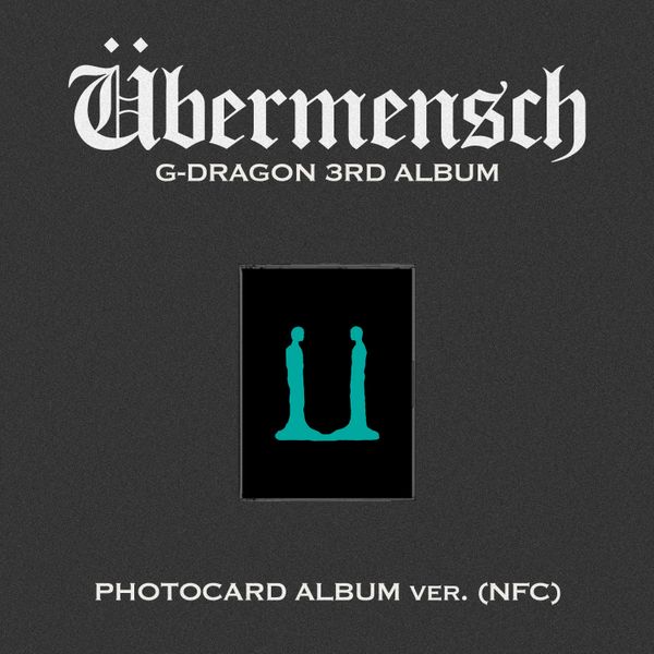 G-DRAGON 3RD ALBUM [ÜBERMENSCH] (PHOTOCARD ALBUM VER.) (NFC)