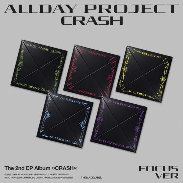 ALLDAY PROJECT 2ND EP ALBUM 'CRASH' (FOCUS VER.)