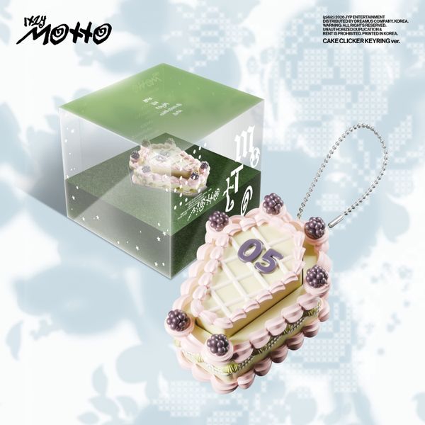 ITZY 12TH MINI ALBUM [MOTTO] (CAKE CLICKER KEYRING VER.)