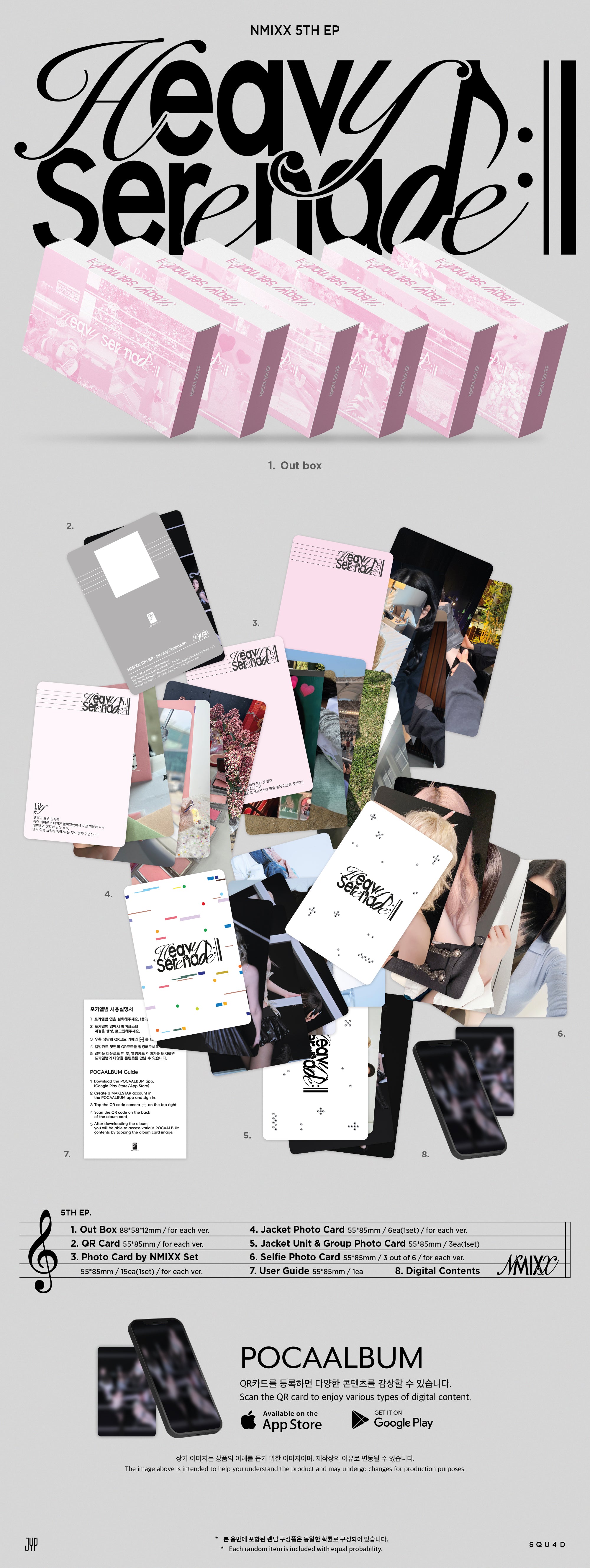 NMIXX 5TH EP ALBUM [HEAVY SERENADE] (PLATFORM ALBUM POCAALBUM VER.)