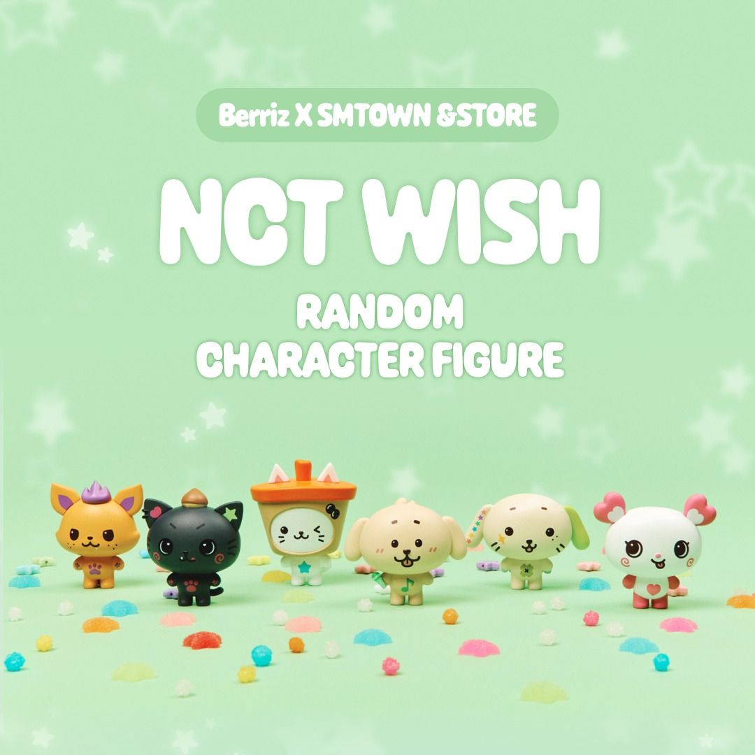 [預購] NCT WISH CHARACTER FIGURE 公仔 娃娃 盲盒 周邊 週邊 小卡 代購 官周 RIKU SION SAKURA YUSHI RYO JAEHEE
