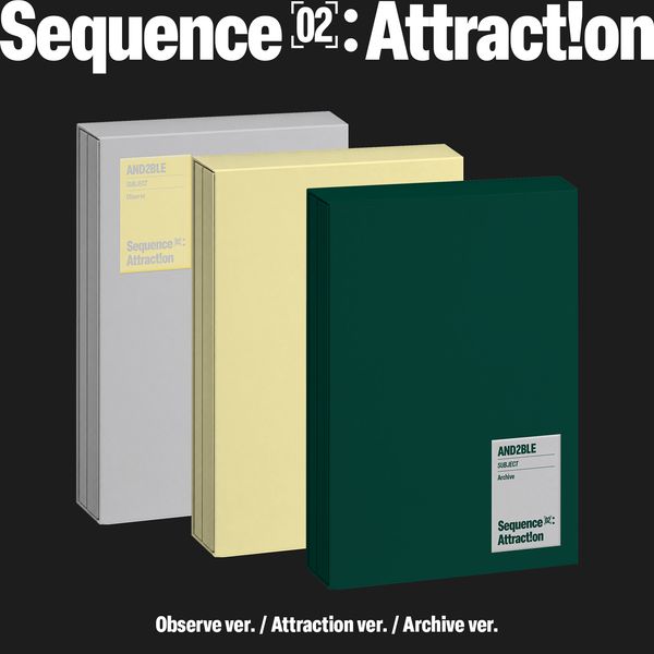 AND2BLE 2ND MINI ALBUM [SEQUENCE 02: ATTRACTION] (PHOTOBOOK VER.)