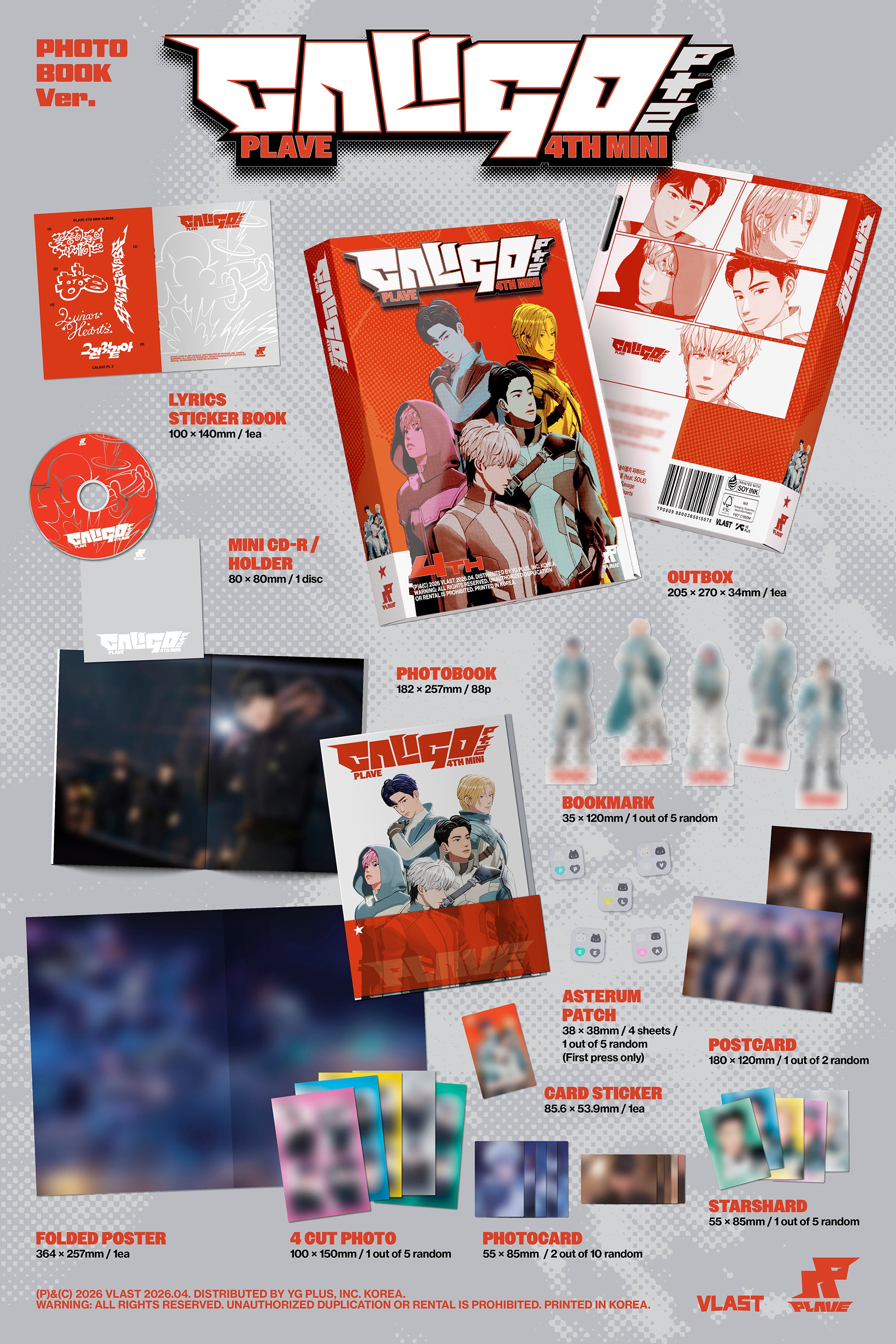 PLAVE 4TH MINI ALBUM [CALIGO PT.2] (PHOTOBOOK VER.)
