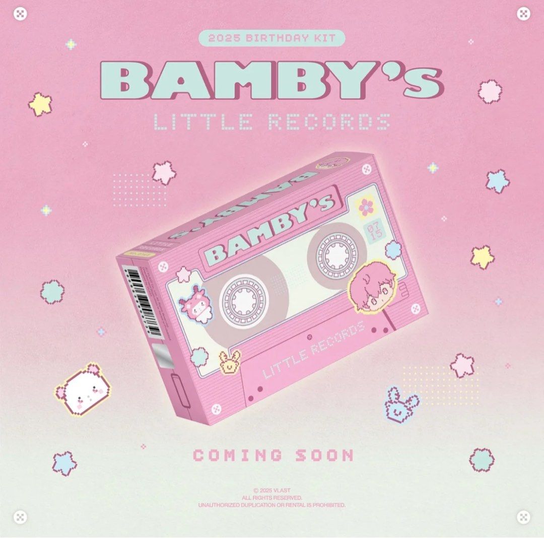 [現貨] PLAVE BAMBY 生日禮盒 BAMBY’S LITTLE RECORD 小卡 周邊 特典 週邊