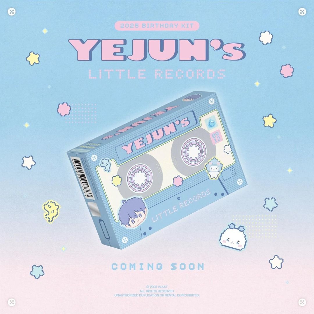 [現貨] PLAVE YEJUN 藝俊 生日禮盒 YEJUN’S LITTLE RECORD 小卡 周邊 特典 週邊