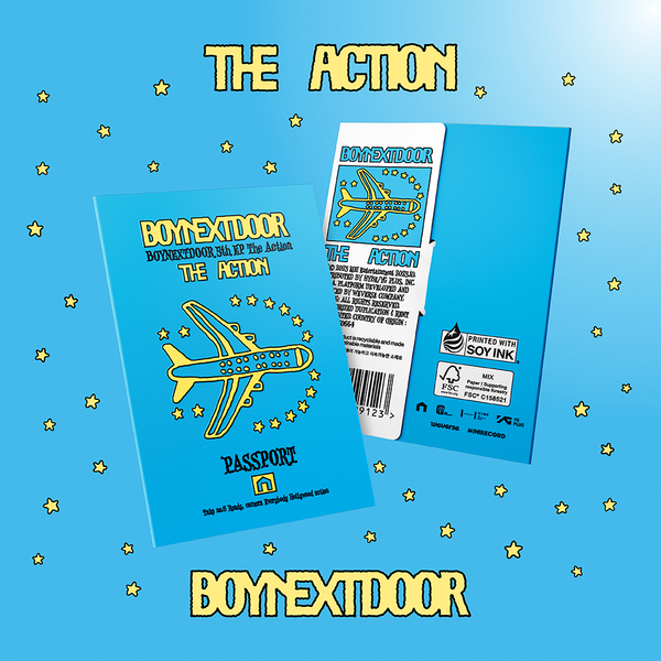 BOYNEXTDOOR 5TH EP ALBUM [THE ACTION] (WEVERSE ALBUMS VER.)
