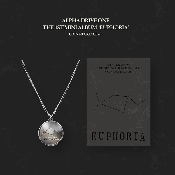 ALPHA DRIVE ONE 1ST MINI ALBUM [EUPHORIA] (COIN NECKLACE VER.) (LIMITED EDITION)