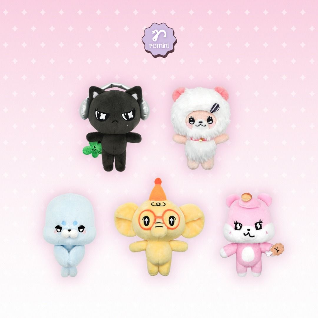 RESCENE OFFICIAL PLUSH KEYRING [REMINI]