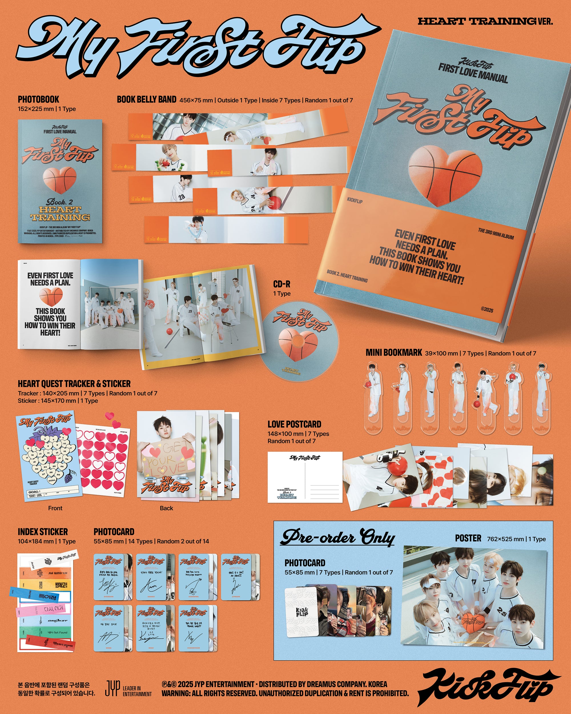 KICKFLIP 3RD MINI ALBUM [MY FIRST FLIP] (PHOTOBOOK VER.)