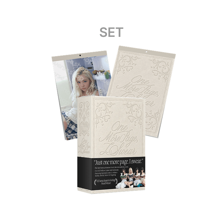 AESPA - 2027 SEASON'S GREETINGS (+ WALL CALENDAR)