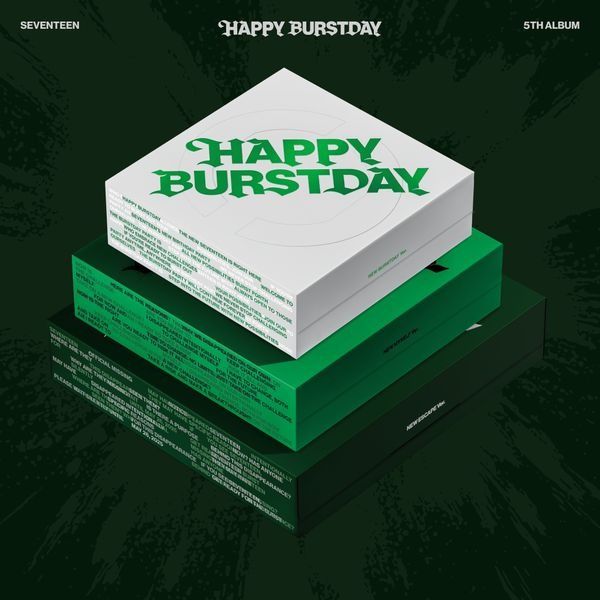 [預購] SEVENTEEN 5th ALBUM HAPPY BURSTDAY 專輯 SVT 小卡 特典