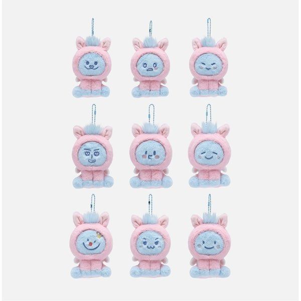 [現貨] SUPER JUNIOR SUPER SHOW 10 SJ CORE in SEOUL RED HARE JUNIOR DOLL KEY RING 赤兔馬 小卡 公仔 娃娃 糰子 團子 SJ