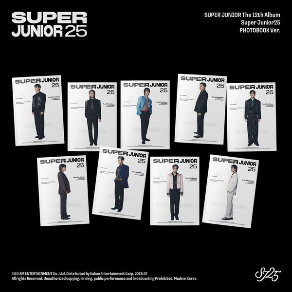 SUPER JUNIOR 12TH ALBUM [SUPER JUNIOR25] (PHOTOBOOK VER.)