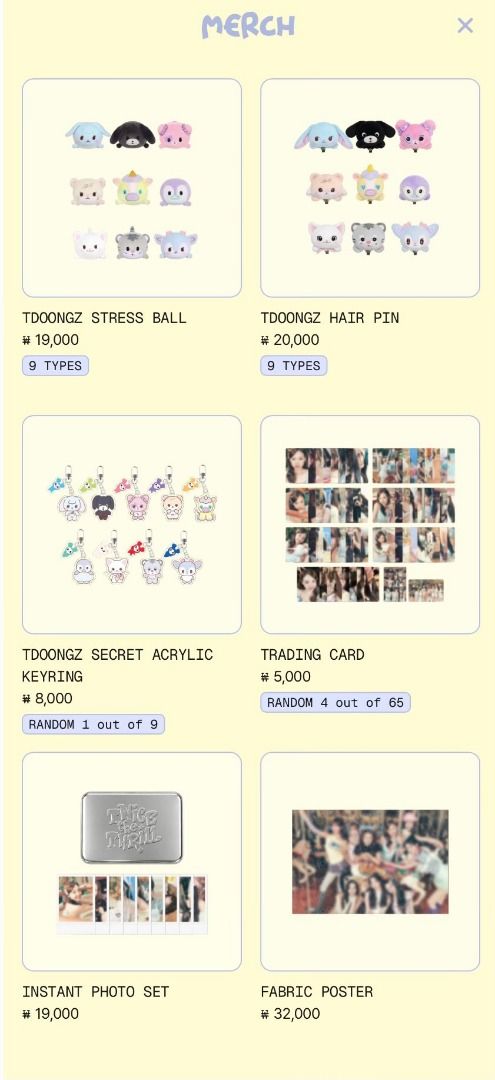 TWICE 11TH ANNIVERSARY POP-UP STORE [TWICE THE THRILL] MD