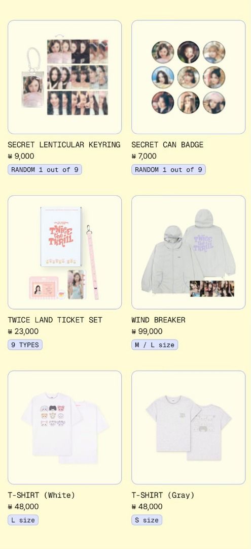 TWICE 11TH ANNIVERSARY POP-UP STORE [TWICE THE THRILL] MD