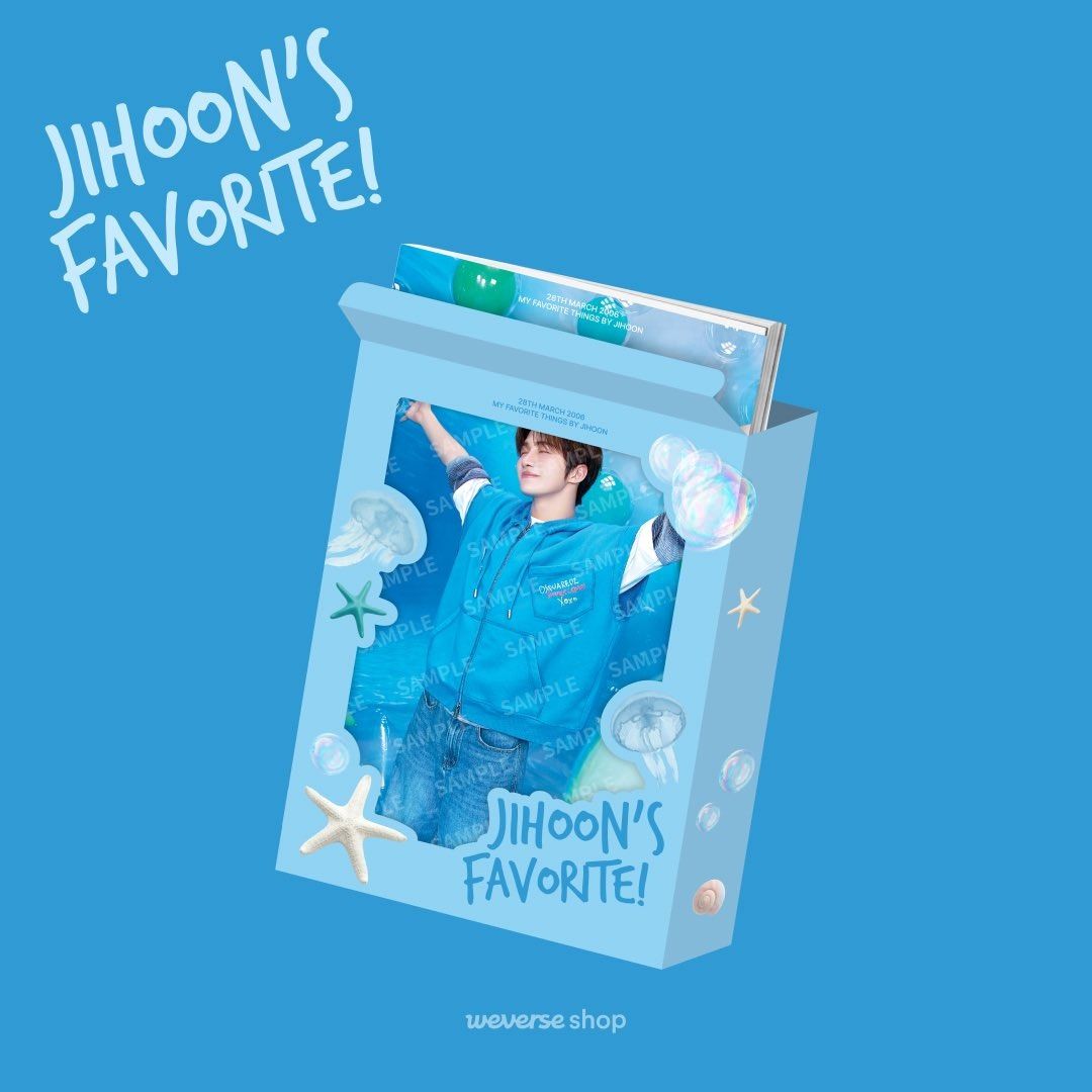 TWS 韓志薫 JIHOON’S FAVOURITE BOX 周邊 週邊 小卡 生日禮盒 代購