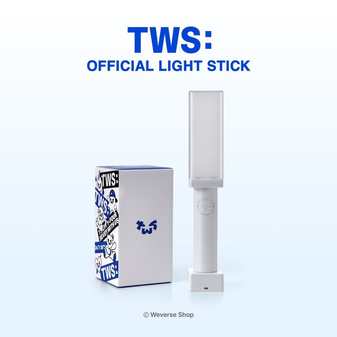 [現貨] TWS OFFICIAL LIGHT STICK 手燈 應援棒 FANLIGHT 周邊 小卡 週邊
