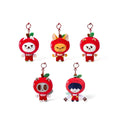 [現貨] TXT PPULBATU PLUSH KEYRING APPLE VER HEY! APPUL MARKET POP UP STORE 快閃周邊 週邊 小卡 公仔 娃娃 原皮 代購 蘋果娃