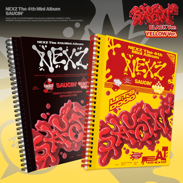 NEXZ 4TH MINI ALBUM [SAUCIN'] (PHOTOBOOK VER.)
