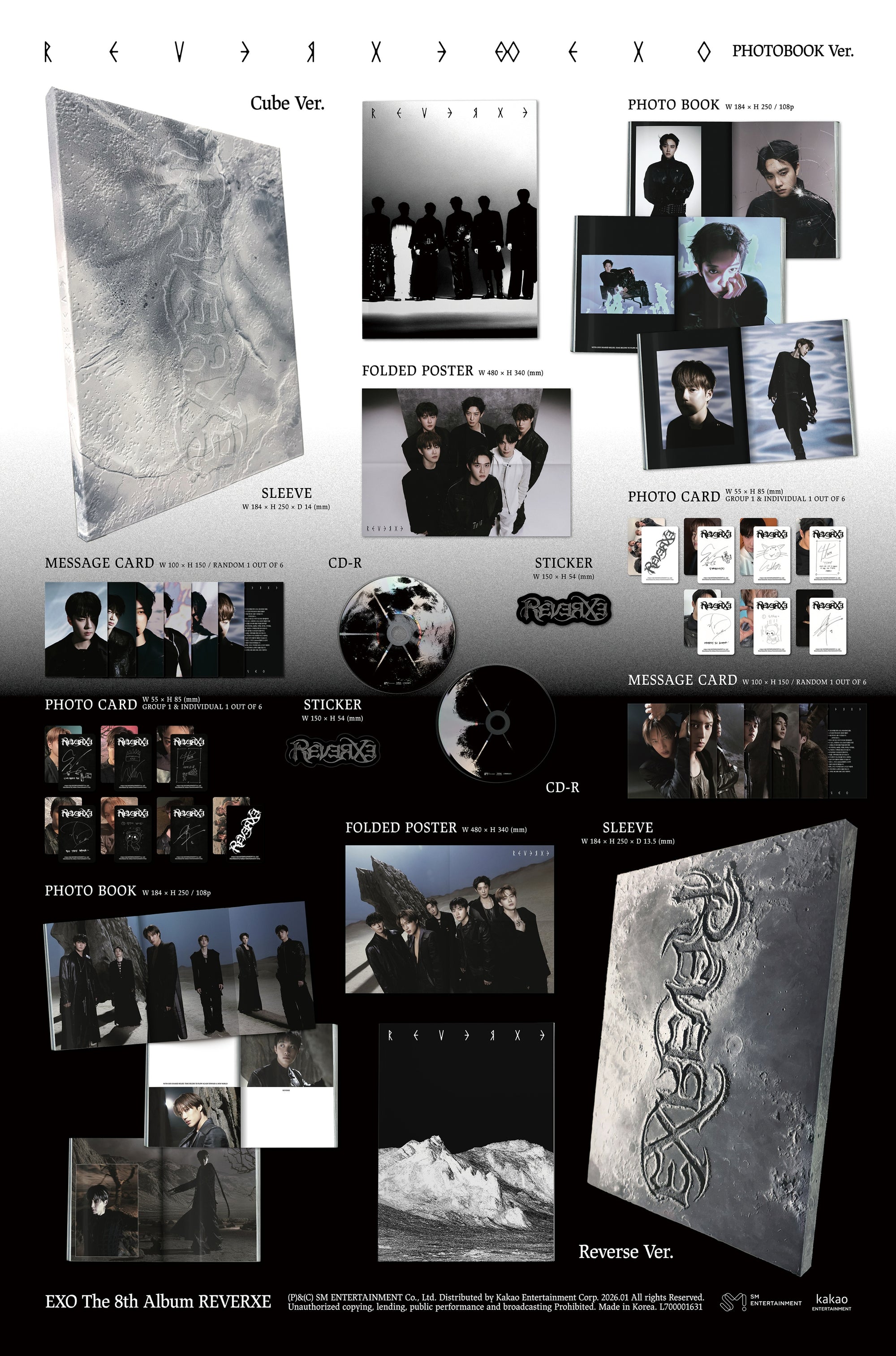 EXO 8TH ALBUM [REVERXE] (PHOTOBOOK VER.)