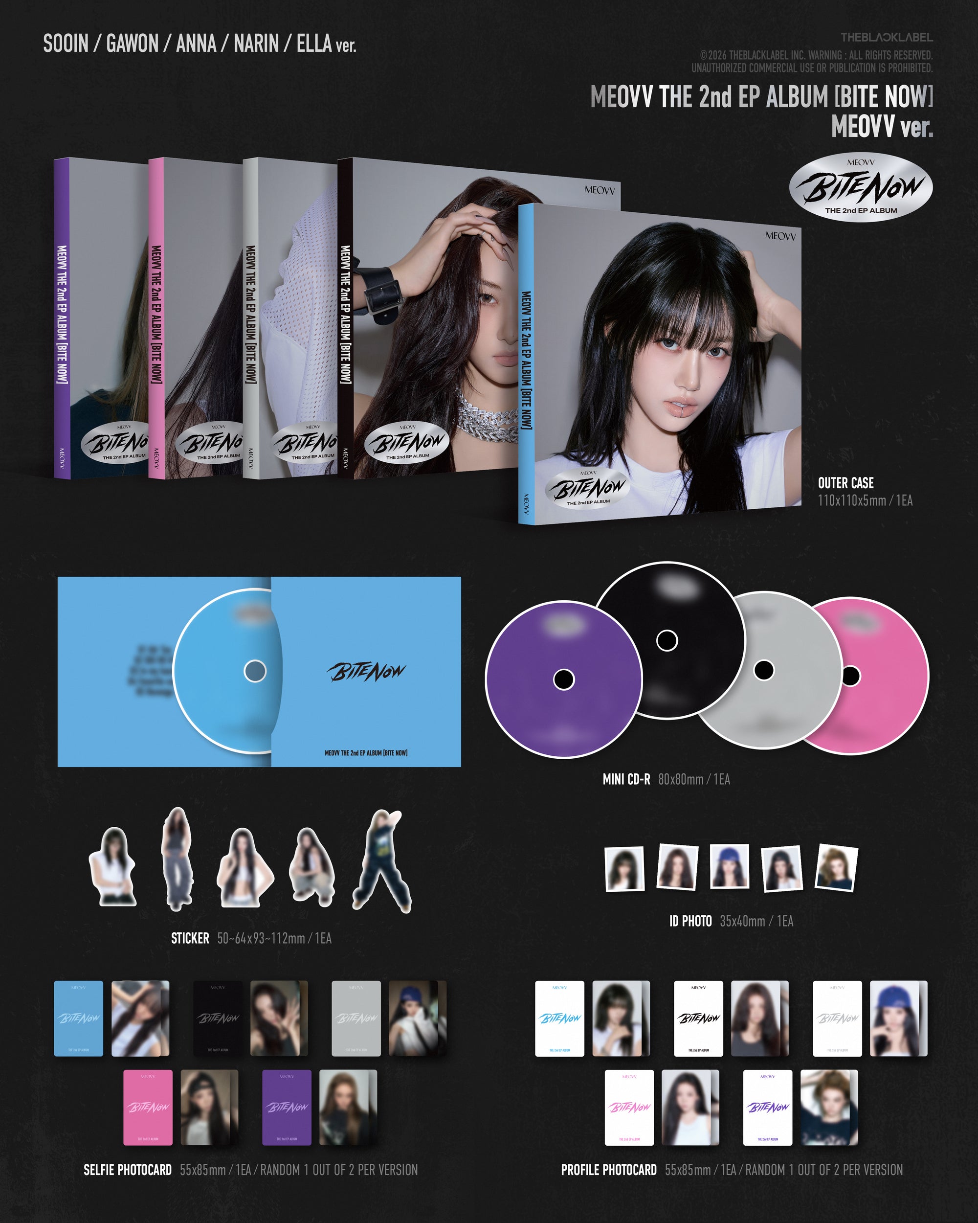 MEOVV 2ND EP ALBUM [BITE NOW] (MEOVV VER.)