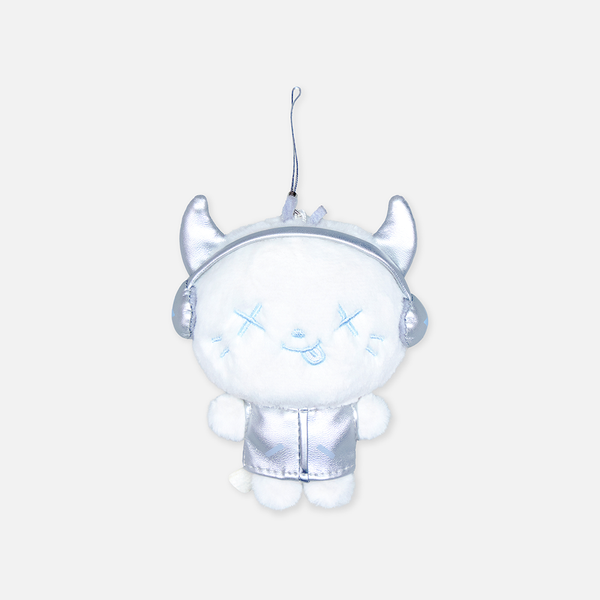AESPA FANLIGHT DOLL KEY RING (SILVER VER.) [SYNK : aeXIS LINE MD]