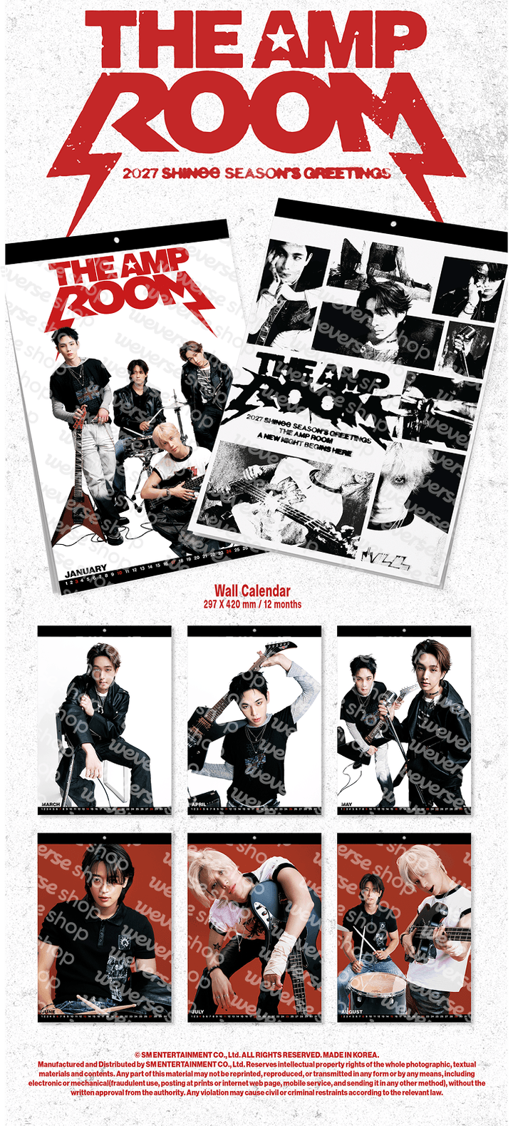 SHINEE - 2027 SEASON'S GREETINGS (+ WALL CALENDAR)