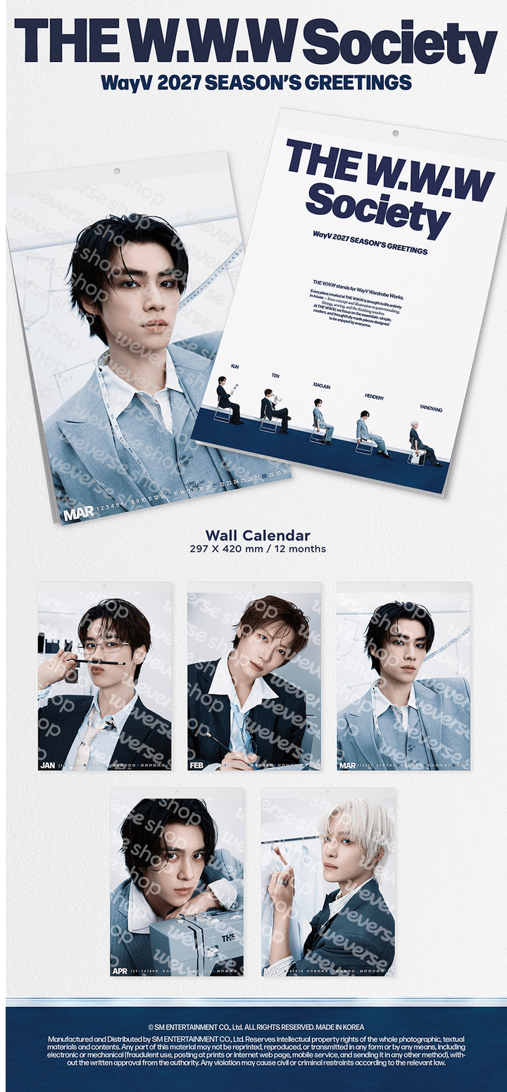 WAYV - 2027 SEASON'S GREETINGS (+ WALL CALENDAR)