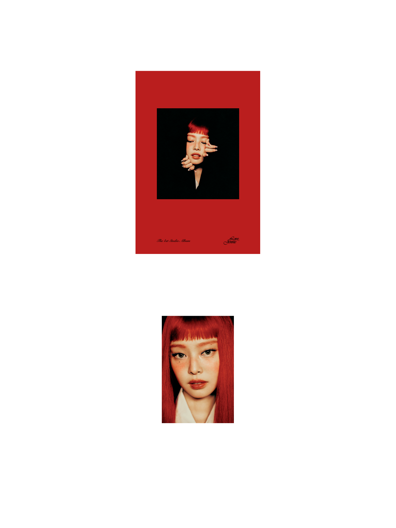 JENNIE 1ST STUDIO ALBUM [RUBY] (UNSIGNED) (COLOR LP)