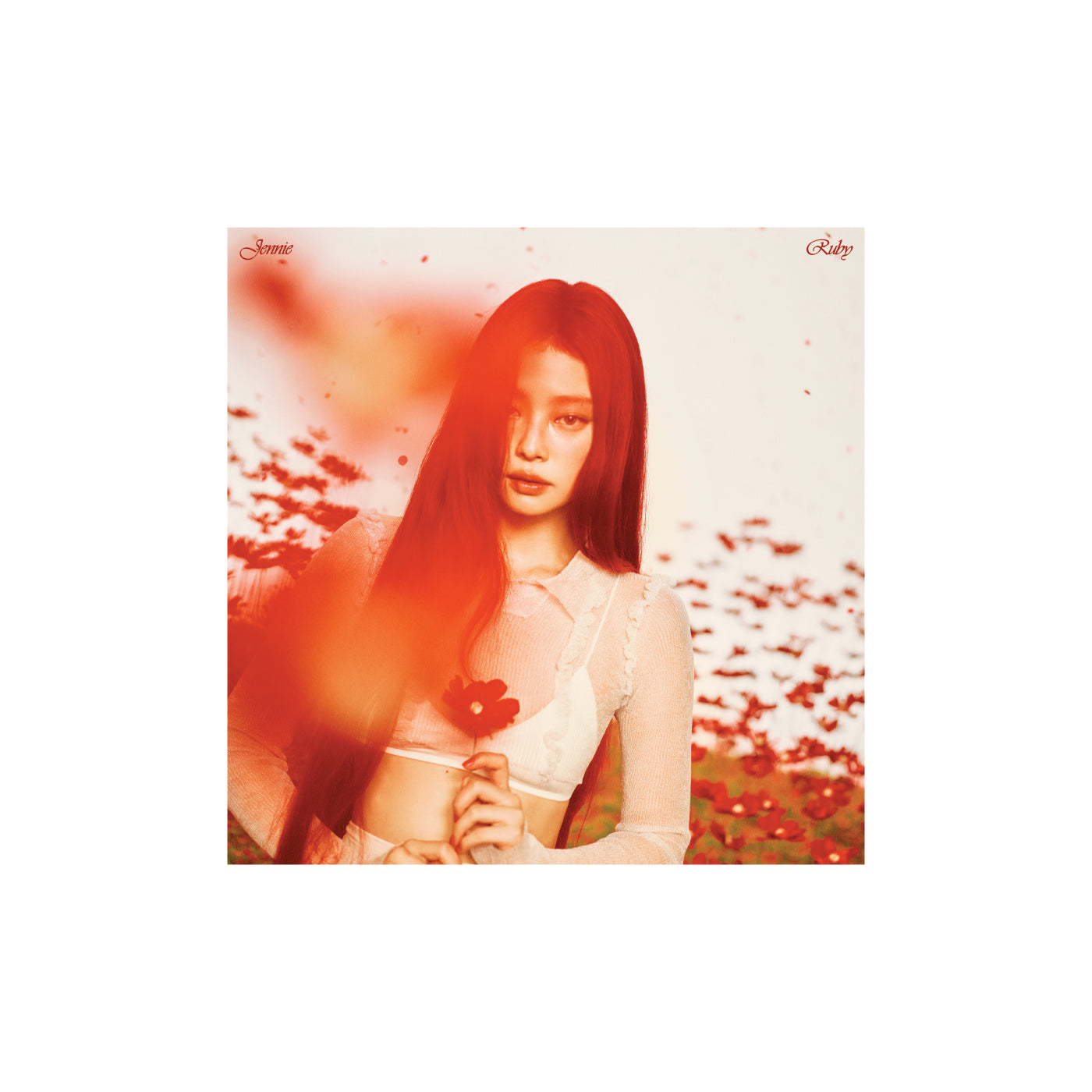 JENNIE 1ST STUDIO ALBUM [RUBY] (UNSIGNED) (COLOR LP)
