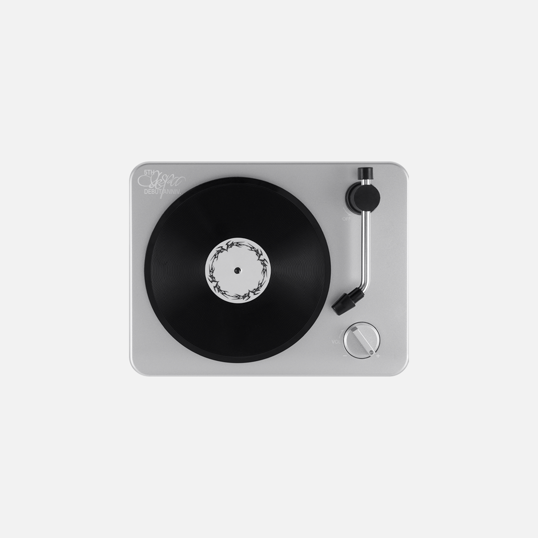 AESPA TURNTABLE BLUETOOTH SPEAKER SET [5TH ANNIVERSARY MD]
