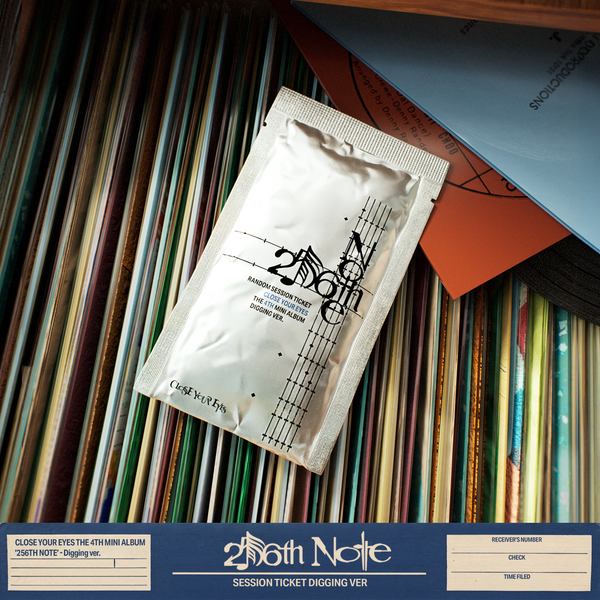 CLOSE YOUR EYES 4TH MINI ALBUM [256TH NOTE] (DIGGING VER.)