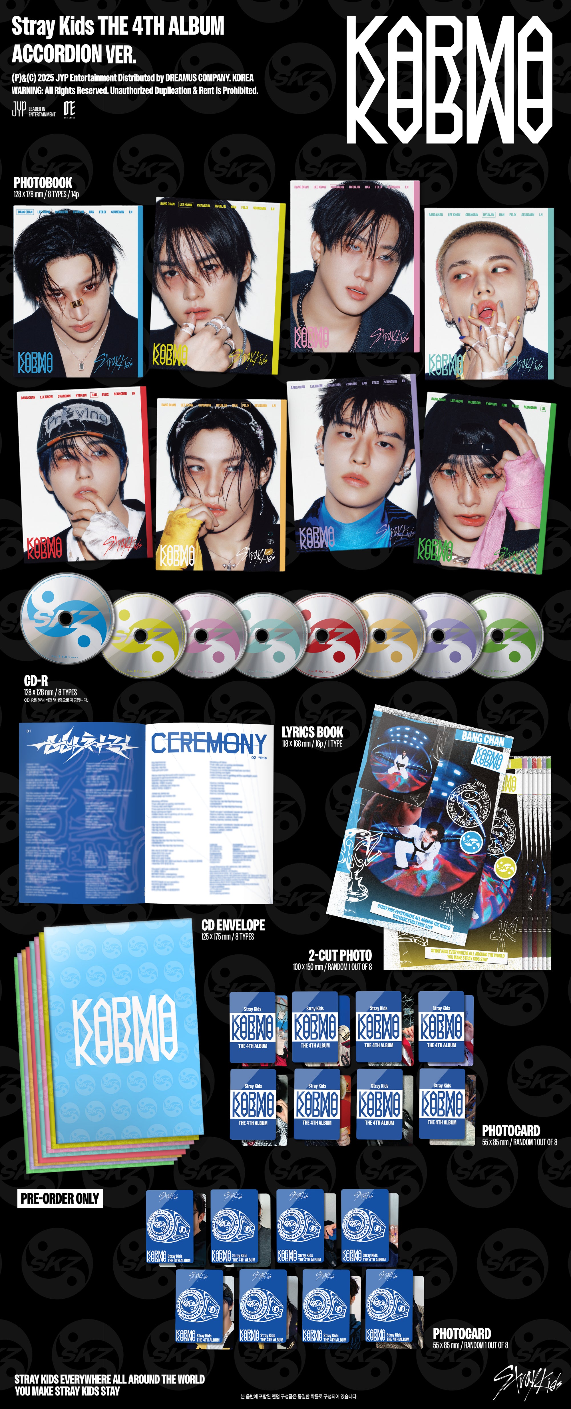 STRAY KIDS THE 4TH ALBUM [KARMA] (ACCORDION VER.)